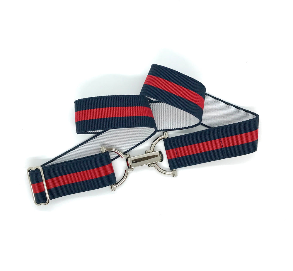 Navy/Red Euro Stripe