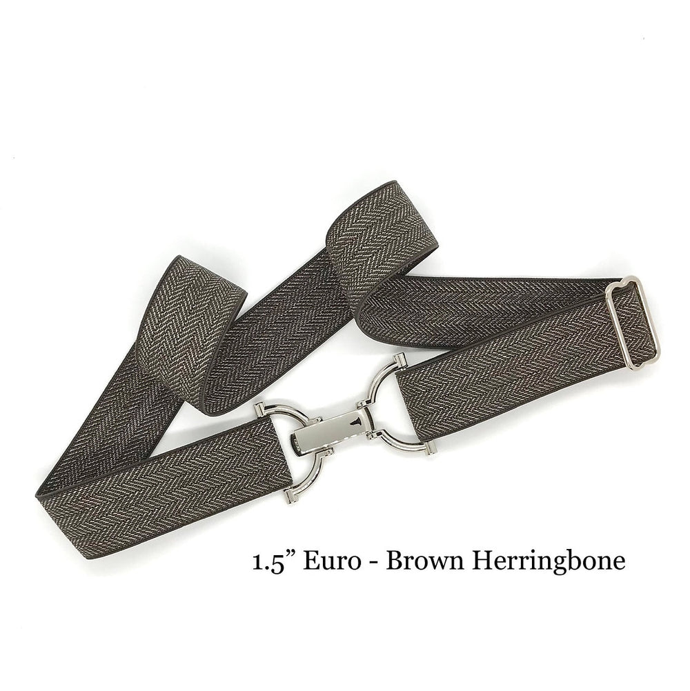 Brown Herringbone