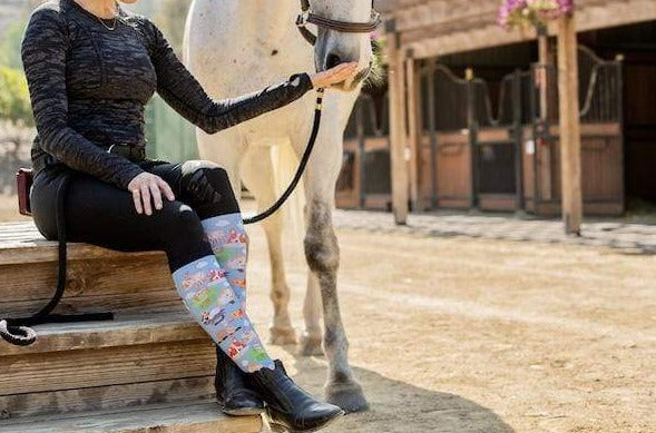 Dreamers & Schemers Equestrian Socks  ManeJane Spur Straps – dreamers &  schemers