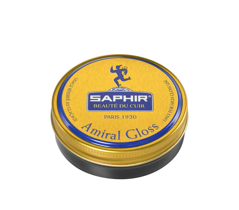 Saphir Amiral Gloss Boot Polish - Black