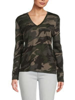 Sami Camouflage Top - Rails