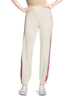 Striped Cotton Joggers - Ladies
