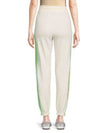 Striped Cotton Joggers - Ladies