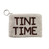 Tini Time Espresso Martini Beaded Coin Purse