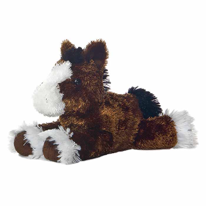 Little Clyde Plush Horse
