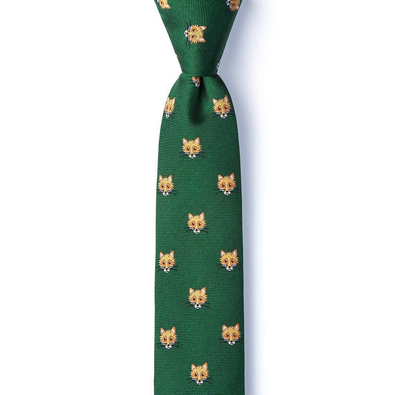 Stone Cold Fox Skinny Tie