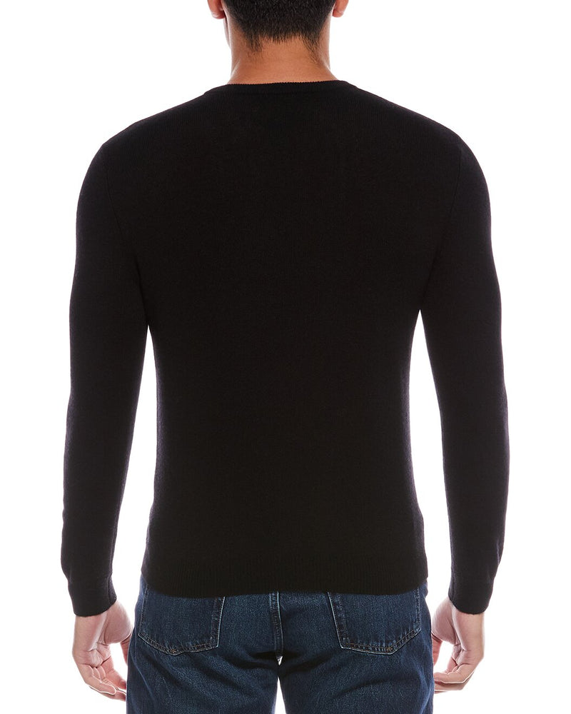 Skull Patch Cashmere Crewneck Sweater