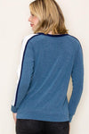 Color Trim French Terry Sweatshirt