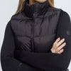 The TKEQ Puffy Vest - Classic Black