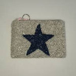 Hand Beaded Star Coin Purse