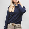 Essential Crew Neck Sweater - Classic Navy - Ladies