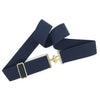 Slim Surcingle Buckle Stretch Belt