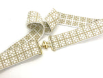 Slim Surcingle Buckle Stretch Belt