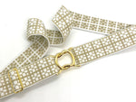 Swizzle Buckle Stretch Belt 1.5"