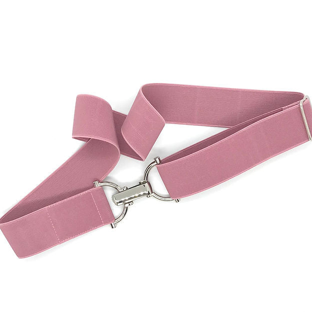 D Ring Buckle Stretch Belt 1.5"