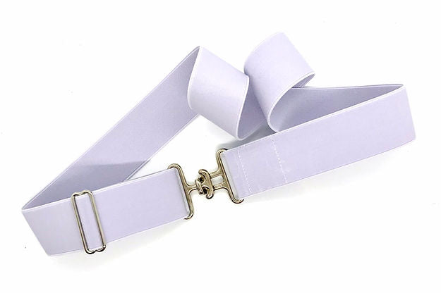 Slim Surcingle Buckle Stretch Belt