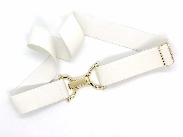 D Ring Buckle Stretch Belt 1.5"