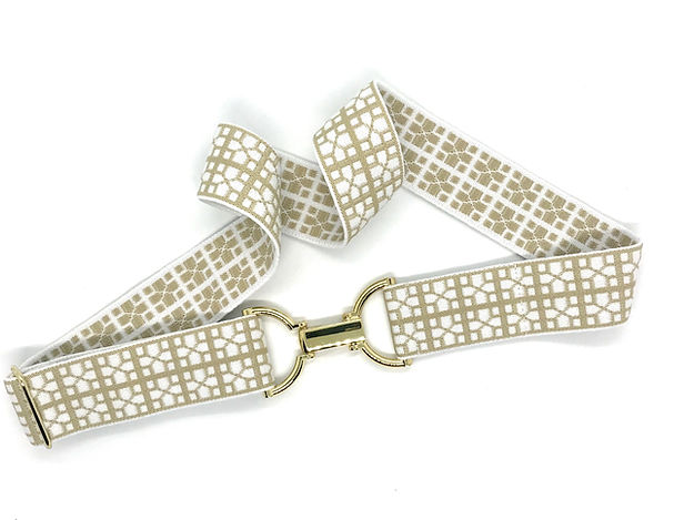 D Ring Buckle Stretch Belt 1.5"