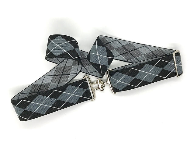 Slim Surcingle Buckle Stretch Belt
