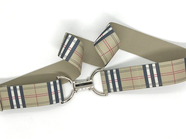 D Ring Buckle Stretch Belt 1.5"