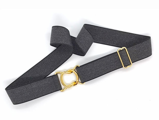 Swizzle Buckle Stretch Belt 1.5"