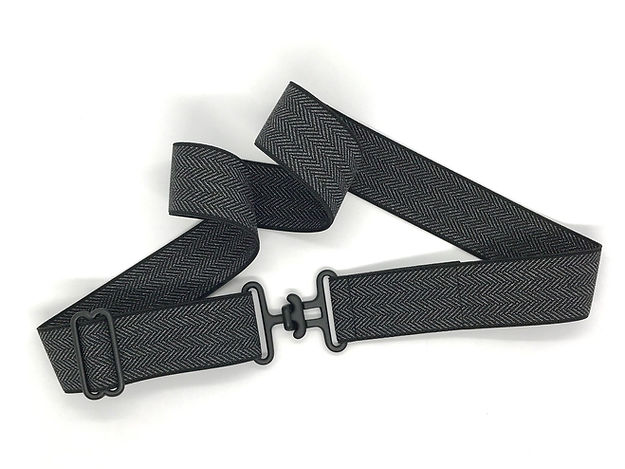 Slim Surcingle Buckle Stretch Belt