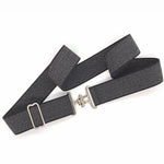 Slim Surcingle Buckle Stretch Belt
