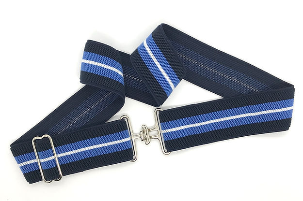 Navy/Azure/White