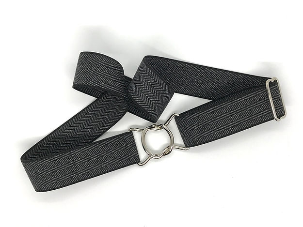 Black Herringbone
