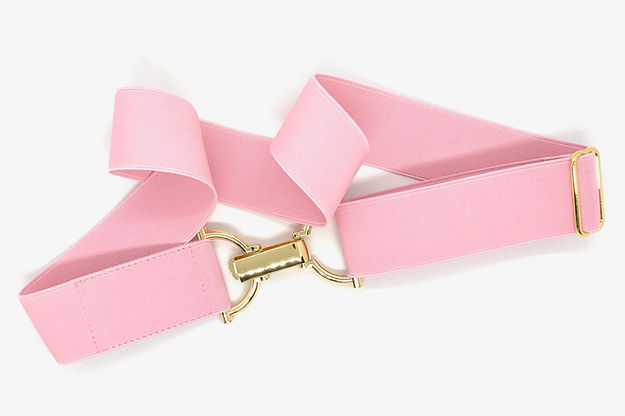 D Ring Buckle Stretch Belt 1.5"