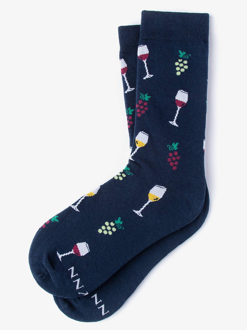 Wine Snob Crew Socks