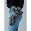 Skull Patterned Mittens