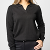 The Polo Sweater - Classic Black