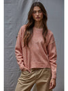 Contrast Stitch Knit Sweater