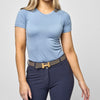 Kennedy Seamless 2.0 Short Sleeve - Denim - Ladies