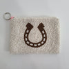 Hand Beaded Horseshoe Coin Purse