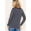 Color Trim French Terry Sweatshirt