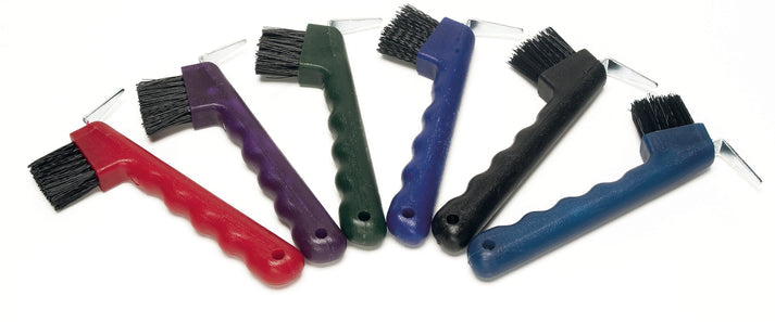 Hoof Pick Brush w/Comfort Grip