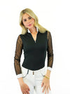 Ophelia Show Shirt - Jet Black - Ladies