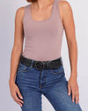 Pip Leather Belt