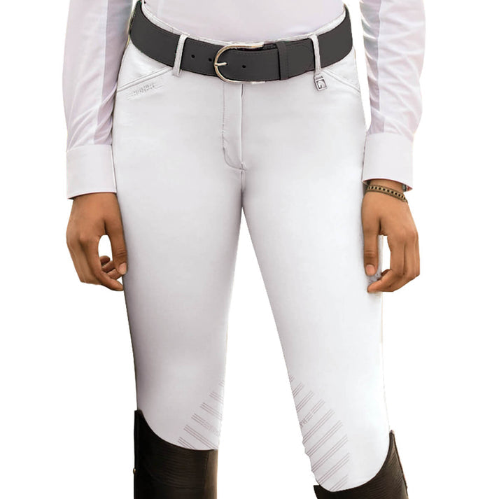 Sarafina Grip Euro Seat Breech - White - Ladies