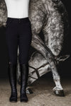 Cavalry Breech Knee Patch - Black