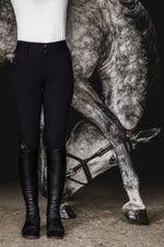 Cavalry Breech Knee Patch - Black