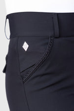 Cavalry Breech Knee Patch - Black
