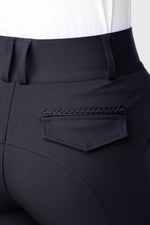 Cavalry Breech Knee Patch - Black