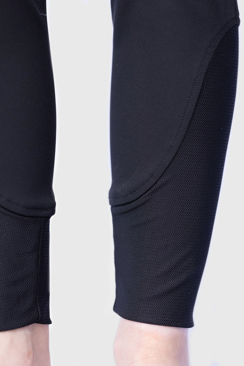 Cavalry Breech Knee Patch - Black
