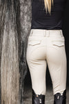 Cavalry Breech Knee Patch - Classic Tan