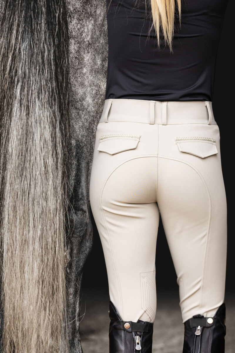 Cavalry Breech Knee Patch - Classic Tan