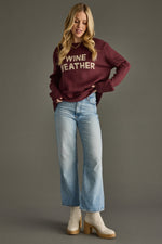 Wine Weather Sweater - Burgundy