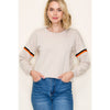 Varsity Tape French Terry Crew